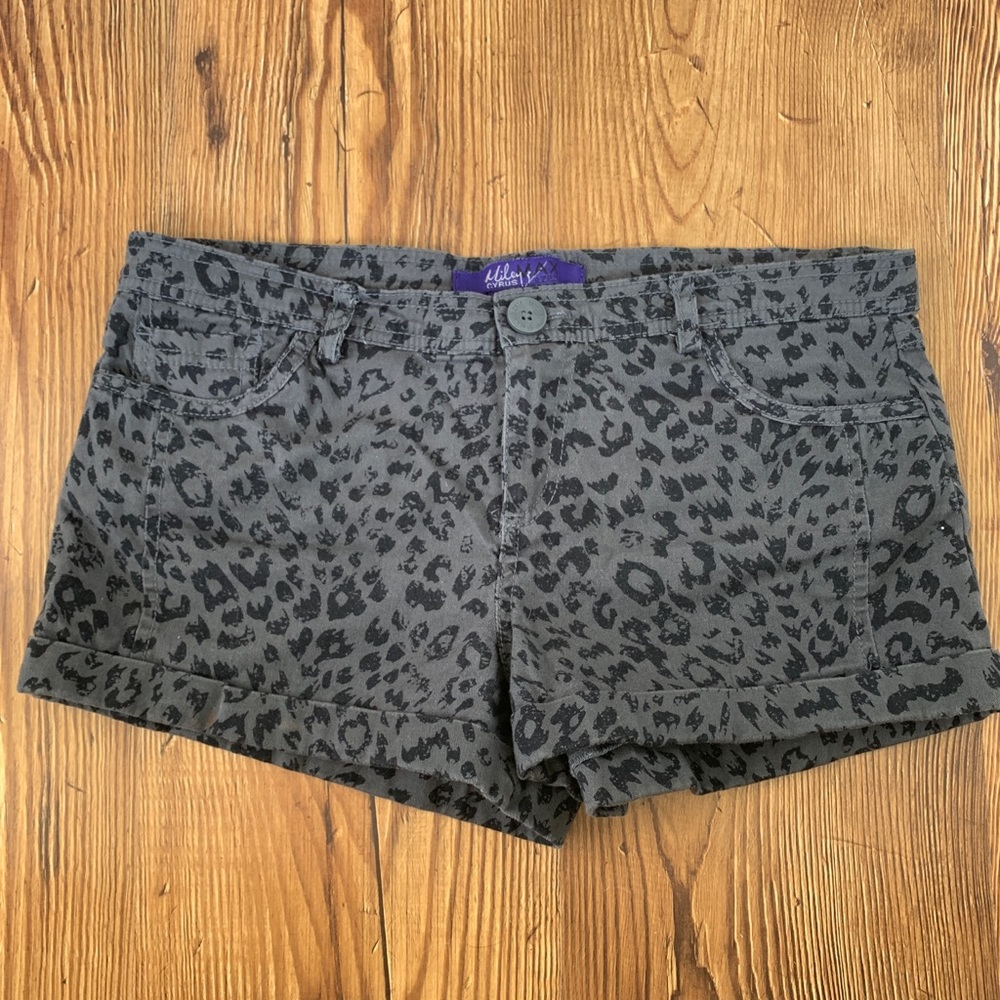 Cheetah print Shorts by Miley Cyrus
